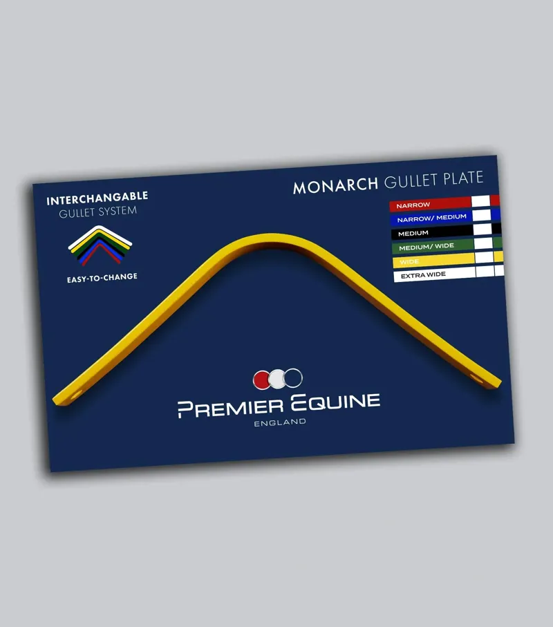 Premier Equine Monarch Gullet Plate Multi