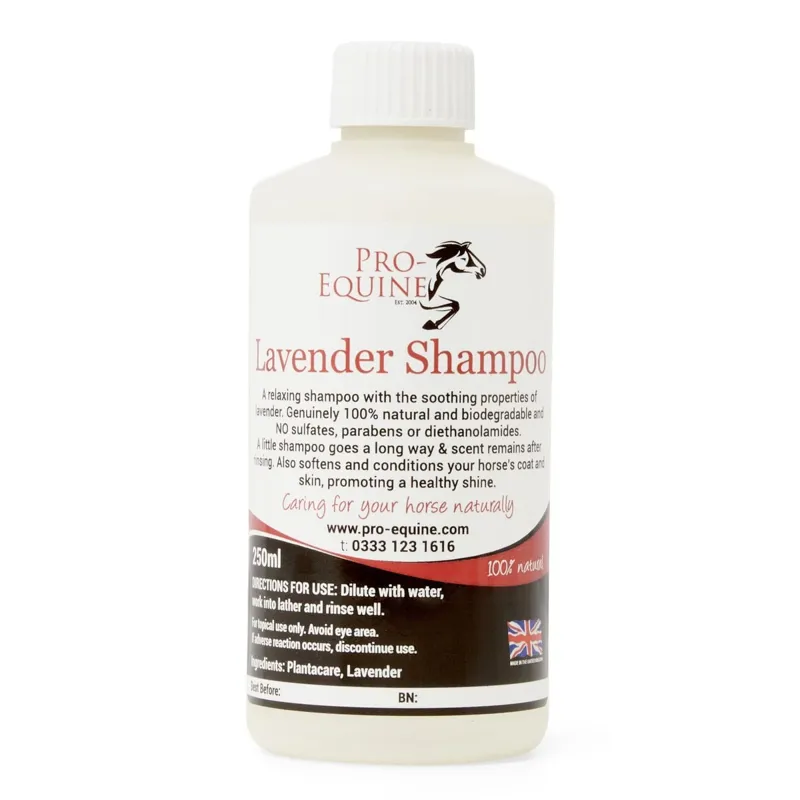Pro-Equine Natural Relaxing Lavender Shampoo