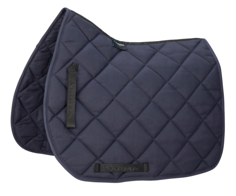 Shires ARMA Comfort Lite Saddlecloth - Navy - 17-18 - Slight Seconds