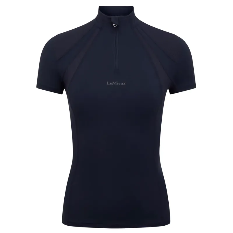 LeMieux Mia Mesh Short Sleeve Base Layer - Navy