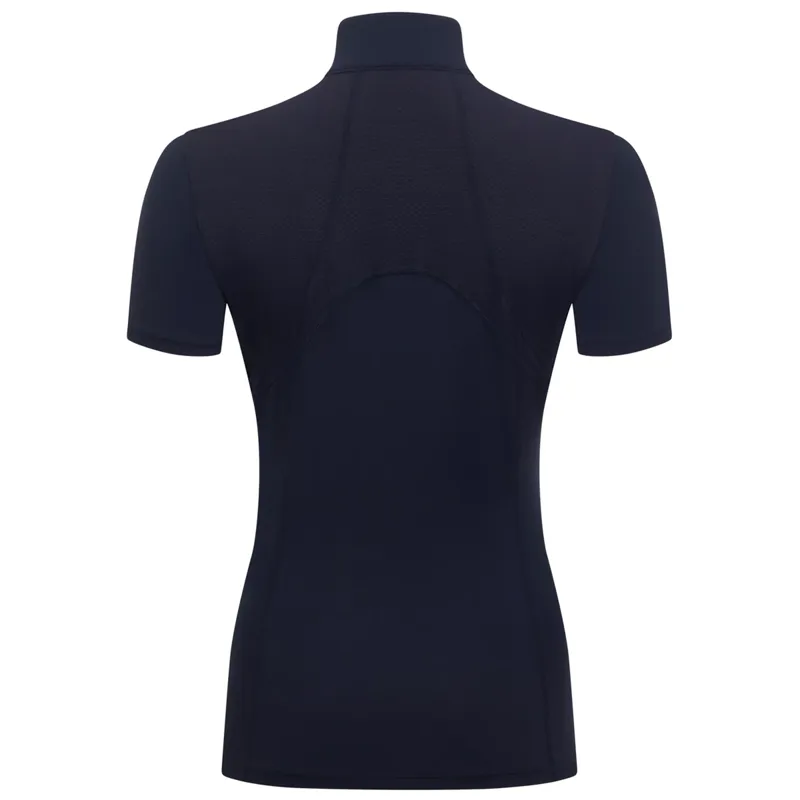 LeMieux Mia Mesh Short Sleeve Base Layer - Navy-1