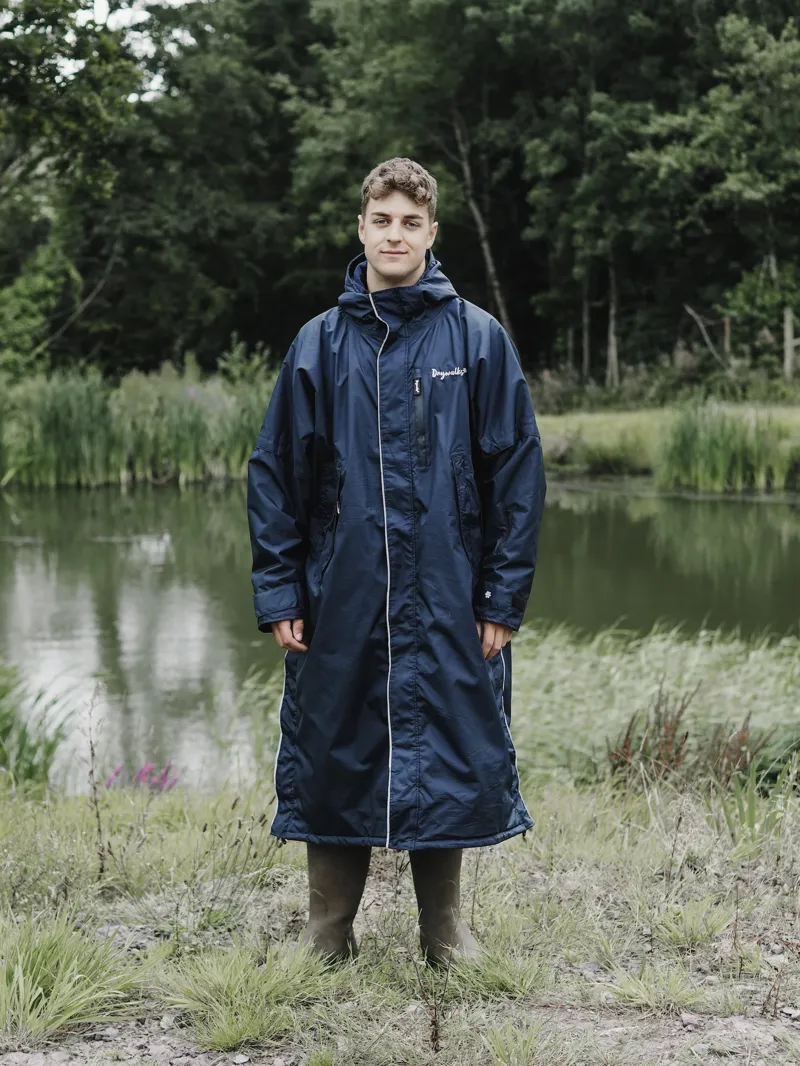 EQUIDRY Drywalks Waterproof All Seasons Coat - Navy/Navy-7