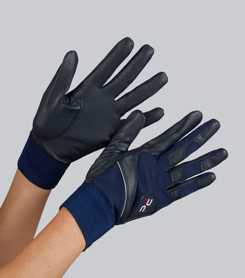 Premier Equine Nexa Riding Gloves - Navy