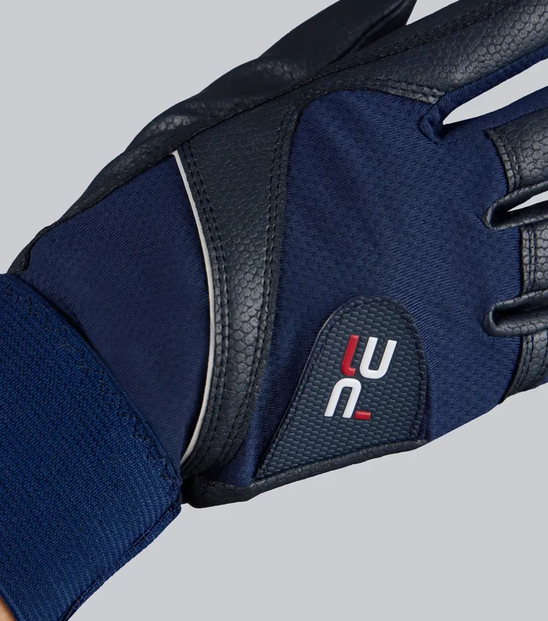 Premier Equine Nexa Riding Gloves - Navy-2