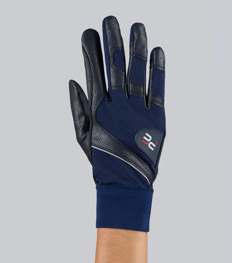 Premier Equine Nexa Riding Gloves - Navy-4