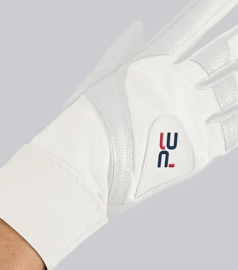 Premier Equine Nexa Riding Gloves - White-4