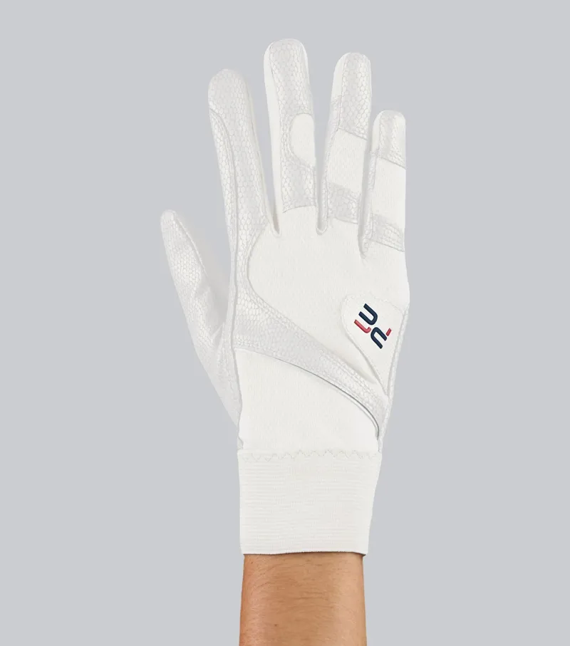 Premier Equine Nexa Riding Gloves - White