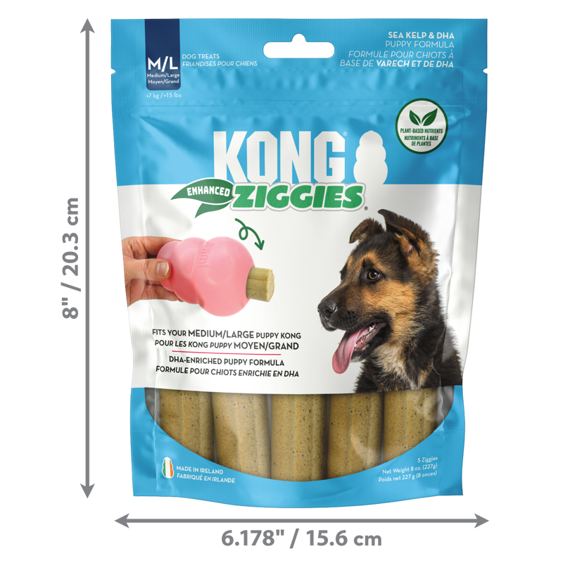 KONG Ziggies Enchanced Puppy Chews-1