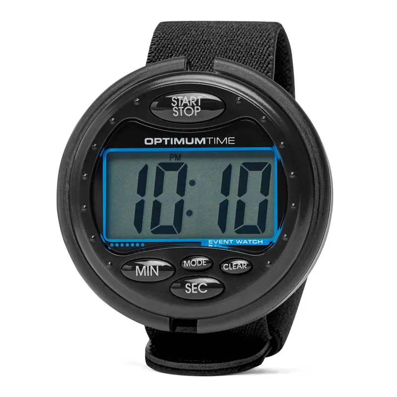 KM Elite Optimum 3-Day Event Stopwatch - Series 3 - Black