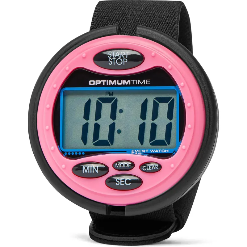 KM Elite Optimum 3-Day Event Stopwatch - Series 3 - Pink