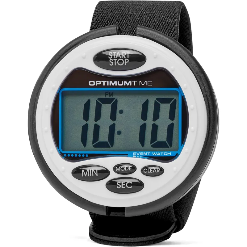 KM Elite Optimum 3-Day Event Stopwatch - Series 3 - White