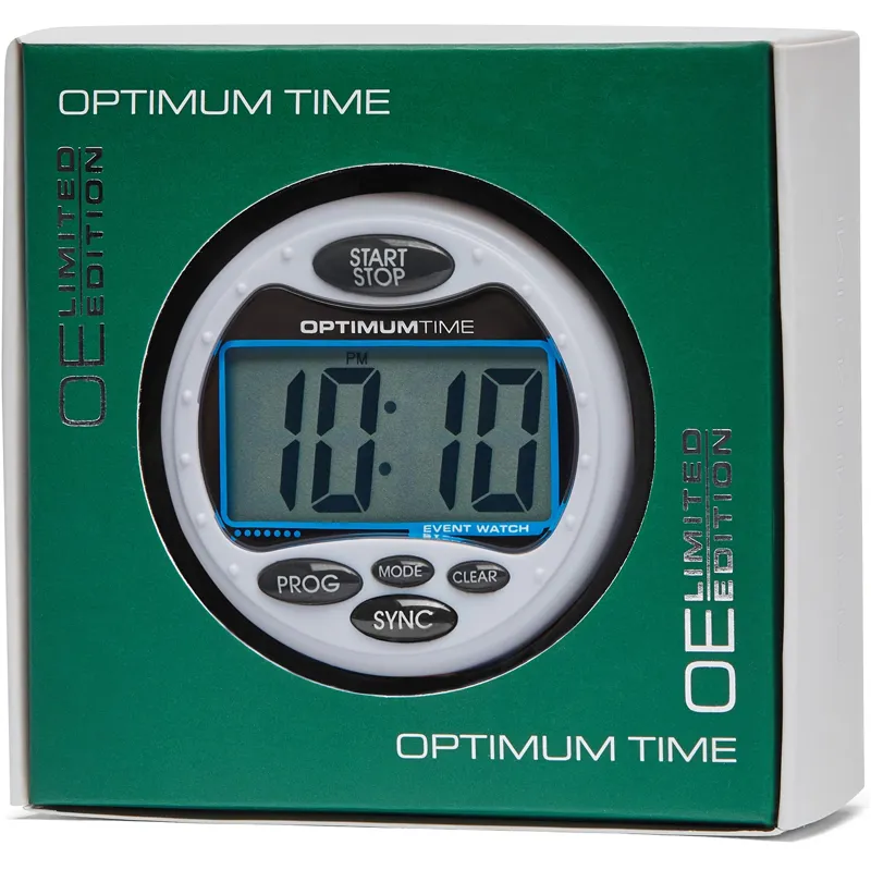 KM Elite Optimum 3-Day Event Stopwatch - Series 3 - White-4