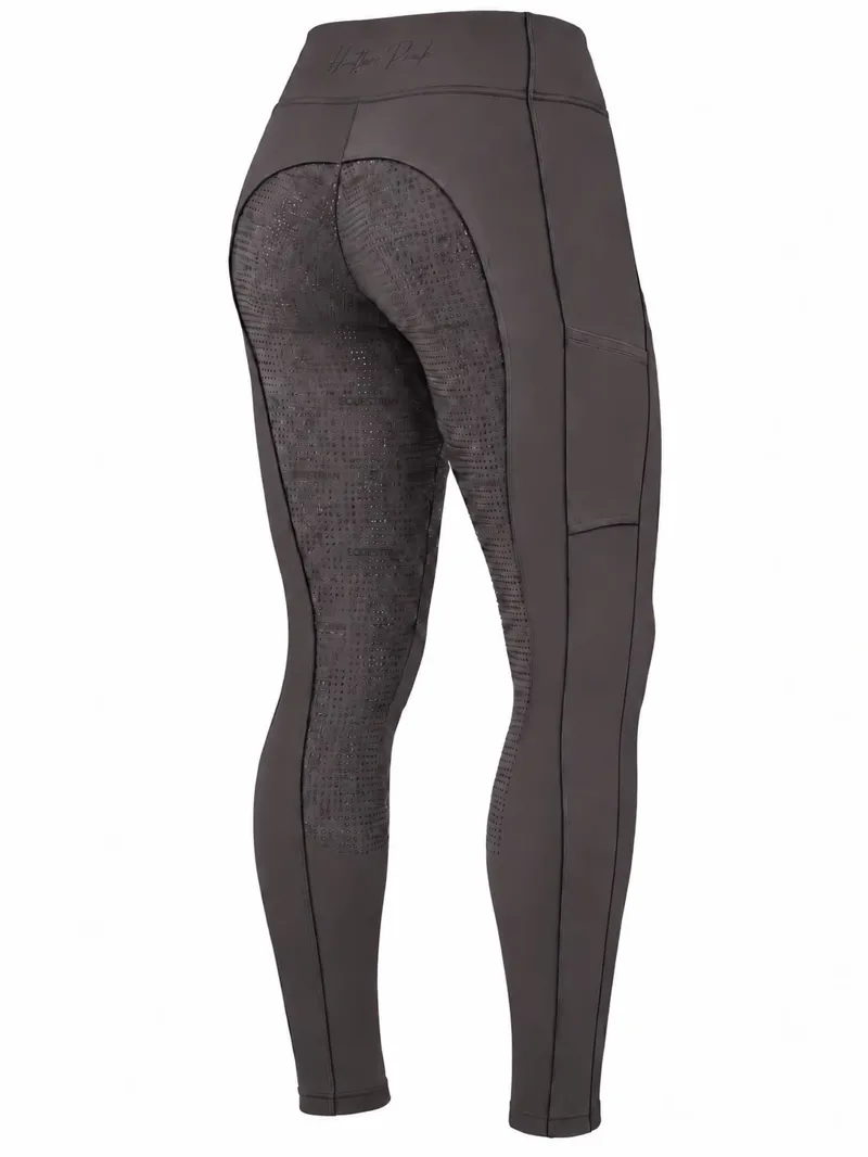 Hatton Park Orleton Childrens Riding Tights - Phantom-1