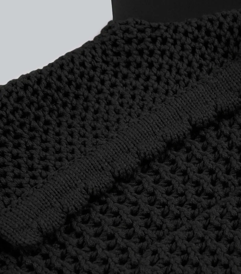 Premier Equine Acoustic Ear Bonnet - Black-5
