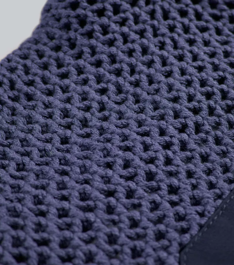 Premier Equine Acoustic Ear Bonnet - Navy-3