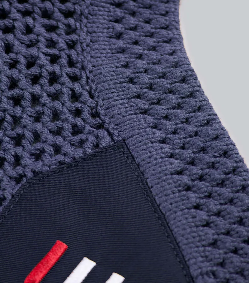 Premier Equine Acoustic Ear Bonnet - Navy-4