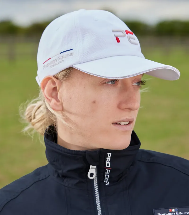 Premier Equine Baseball Cap - White-1