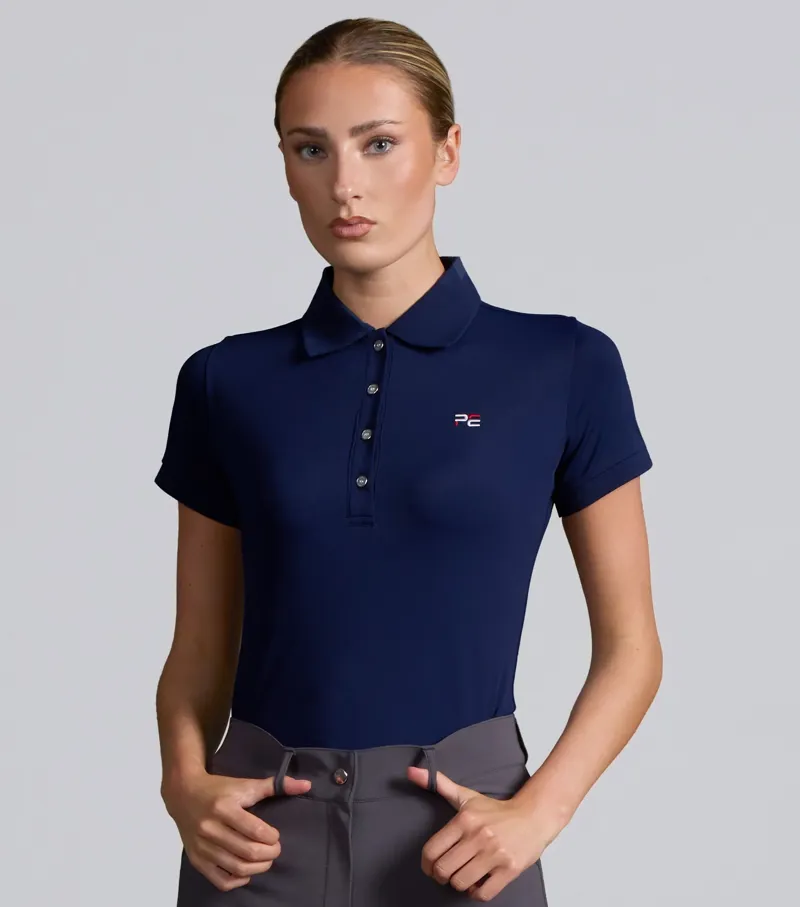 Premier Equine Ladies Team Polo Shirt - Navy