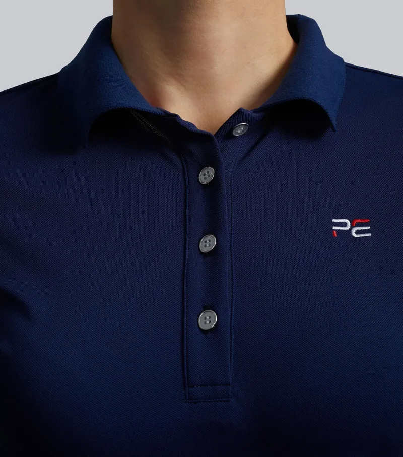 Premier Equine Ladies Team Polo Shirt - Navy-2