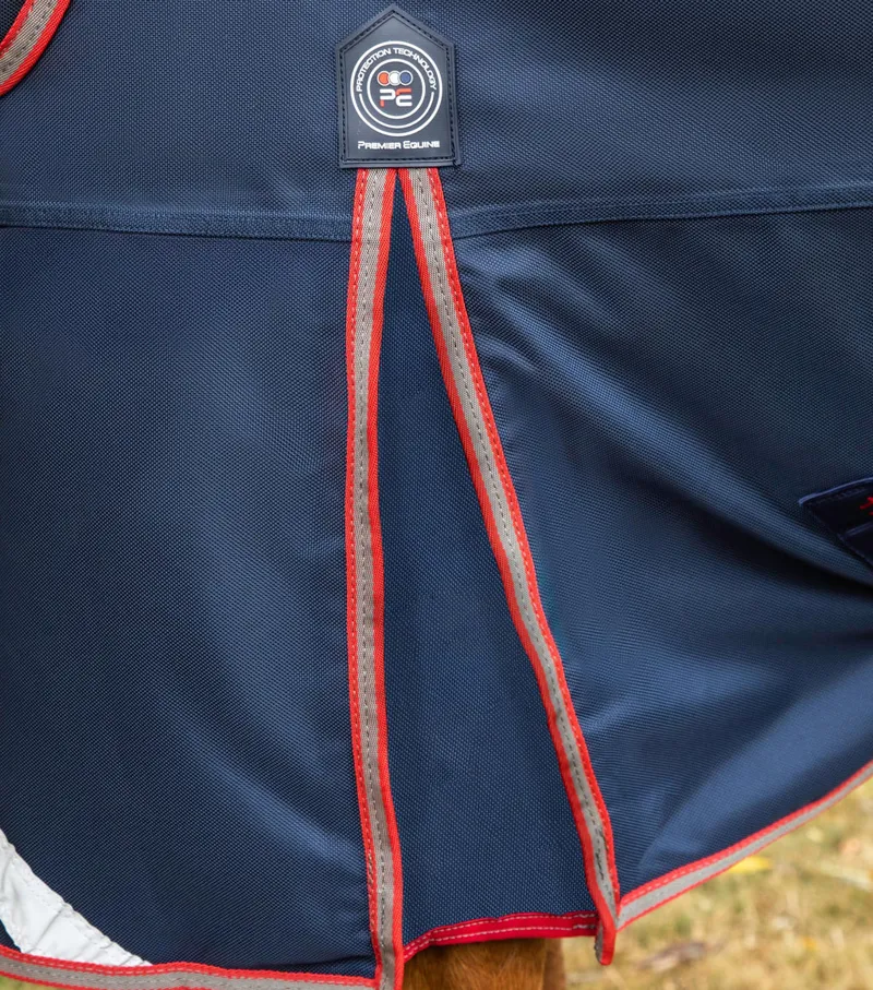 Premier Equine Titan Trio Complete 4 in 1 Turnout Rug - Navy-4