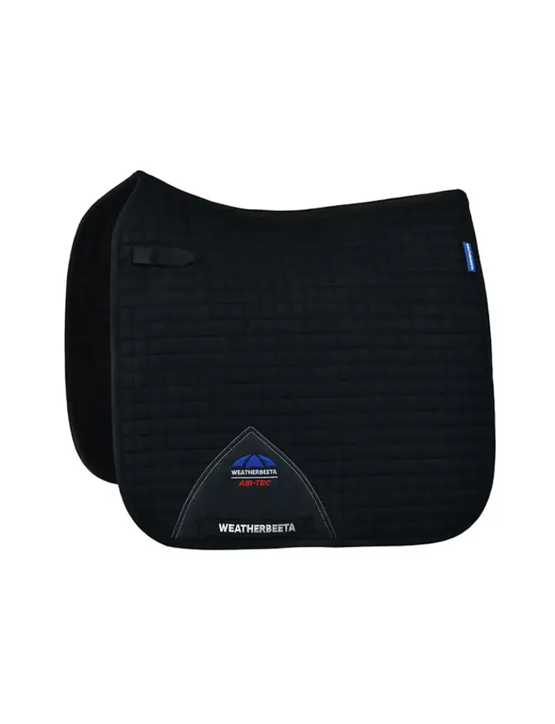 WeatherBeeta Prime Air-Tec Dressage Saddle Pad - Black