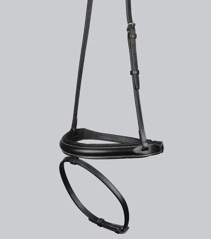 Premier Equine Padded Noseband For Pro Elevator Bridle - Black