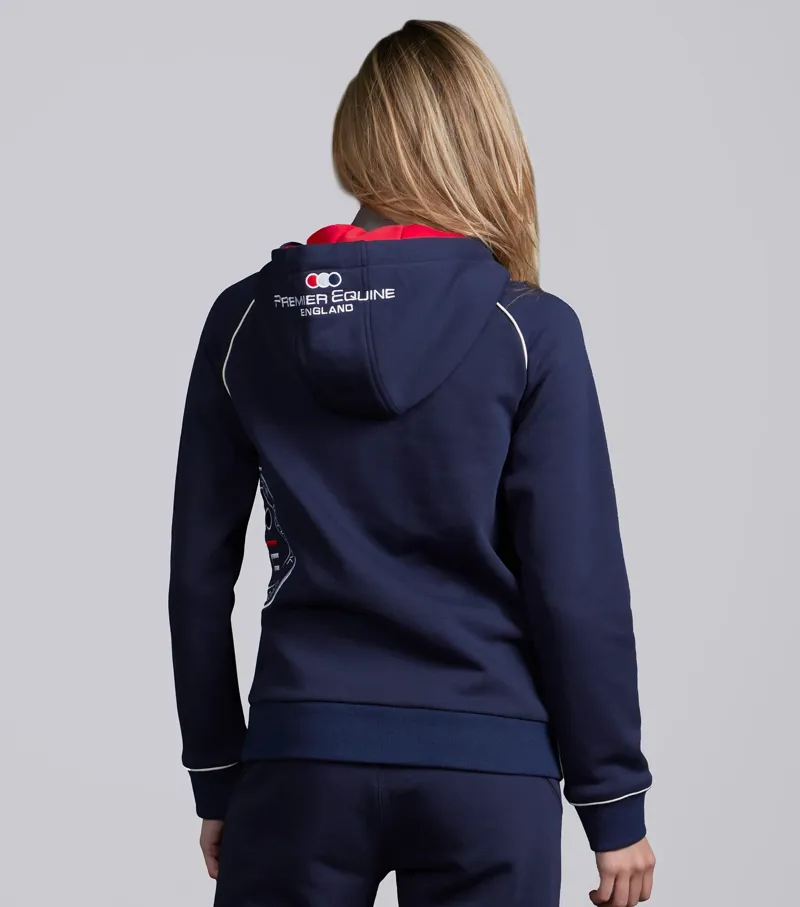 Premier Equine Team Quarter Zip Hoodie - Navy-2