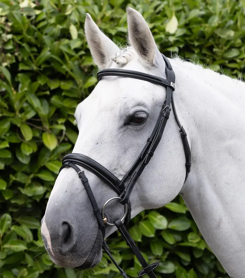 Premier Equine Pro Elevator Bridle - Black-4