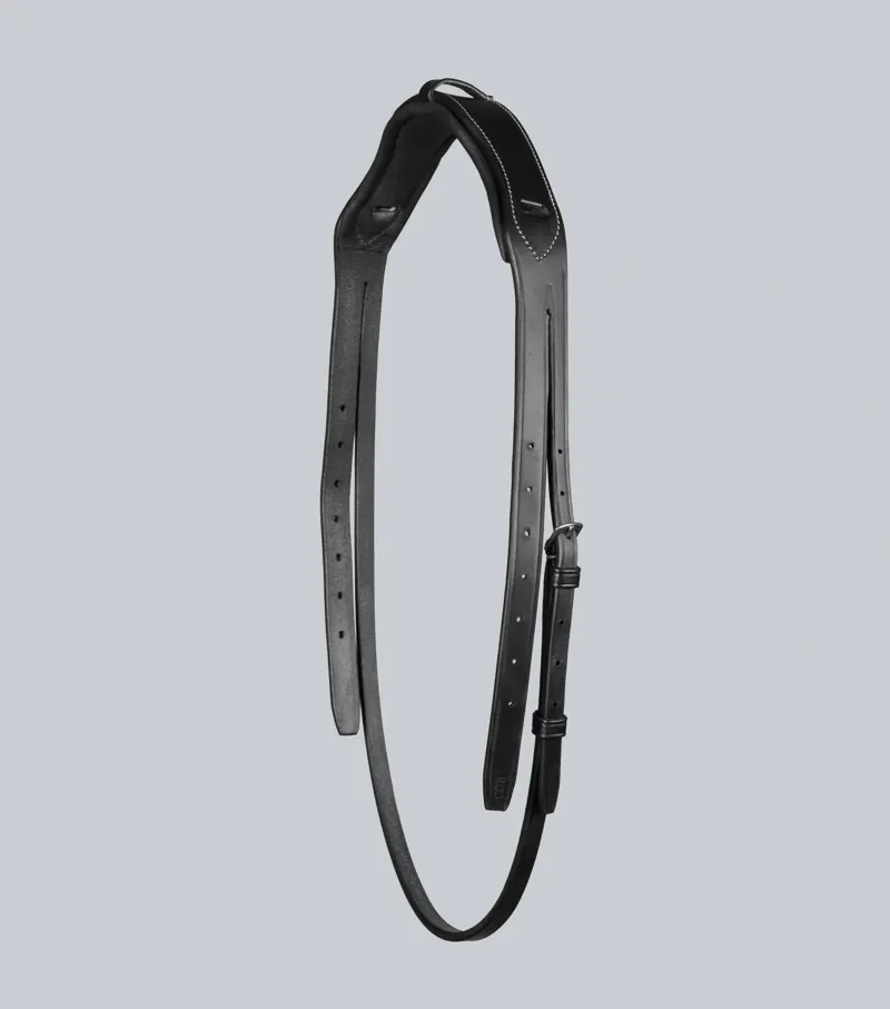 Premier Equine Pro Elevator Bridle Headpiece - Black