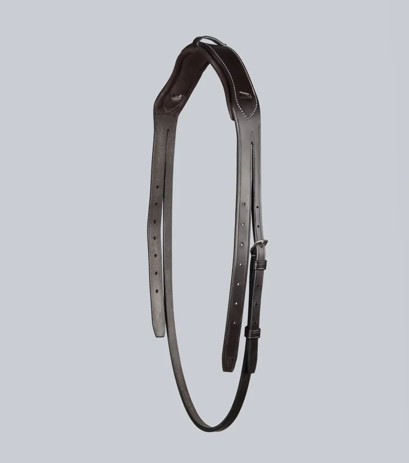 Premier Equine Pro Elevator Bridle Headpiece - Dark Havana