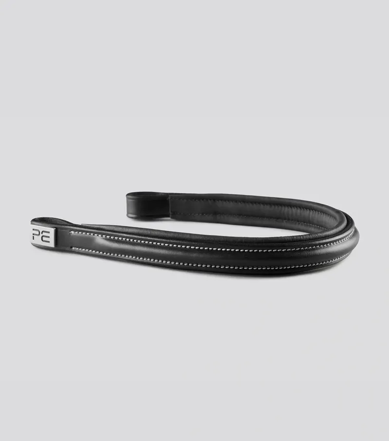 Premier Equine Padded Browband For Pro Elevator Bridle - Black