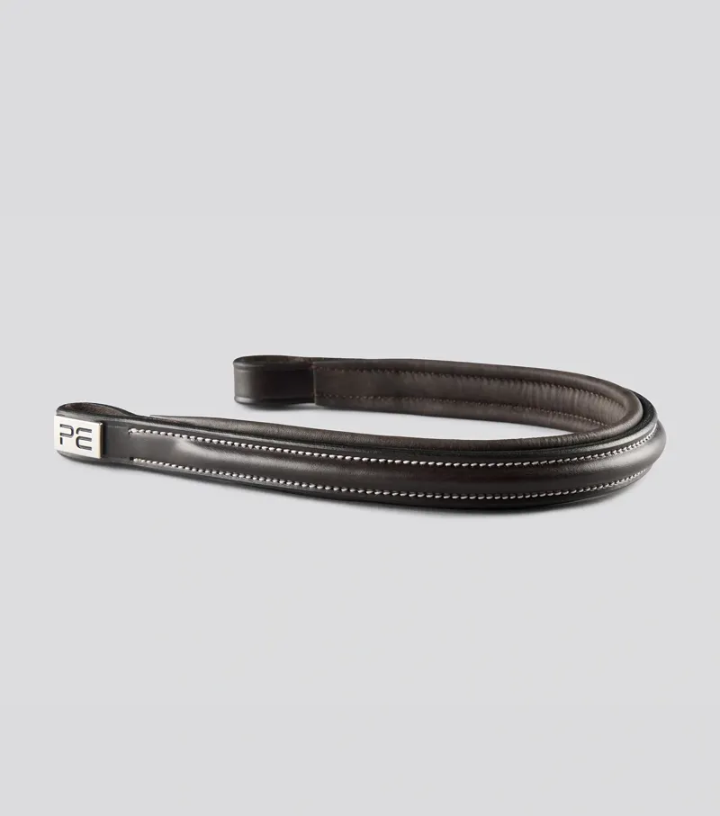 Premier Equine Padded Browband For Pro Elevator Bridle - Dark Havana