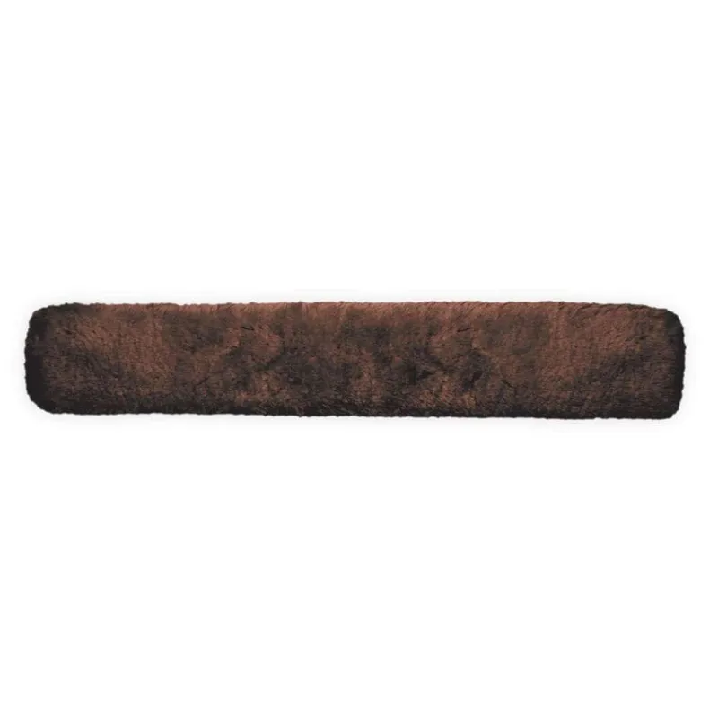 KM Elite Dressage Girth Sleeve - Mocha  - 60x15