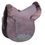 KM Elite Half Lined GP Numnah - Brown/Brown - One Size