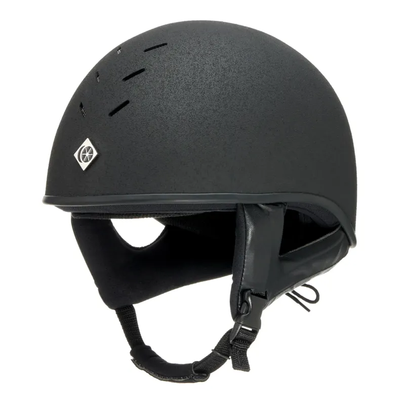 Charles Owen Race II Skull Riding Hat - Black