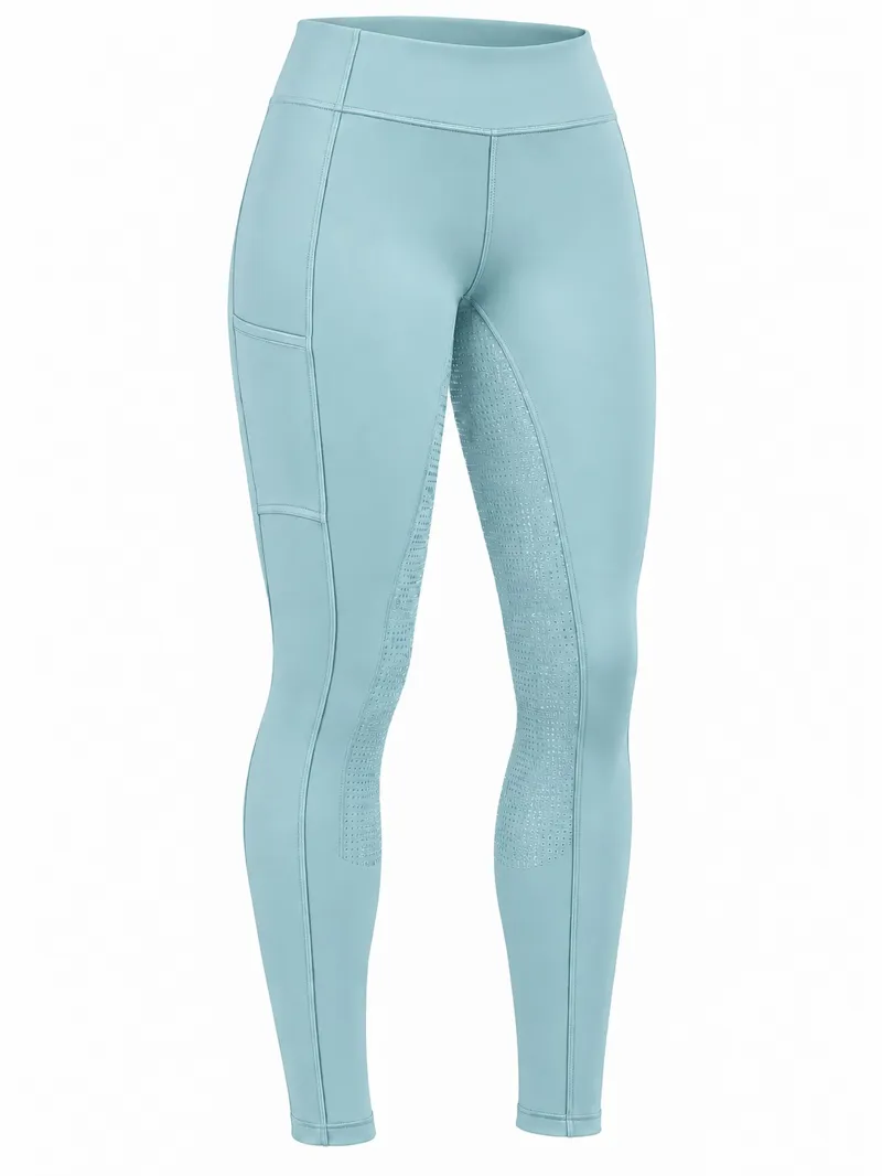 Hatton Park Orleton Childrens Riding Tights - Reef Waters
