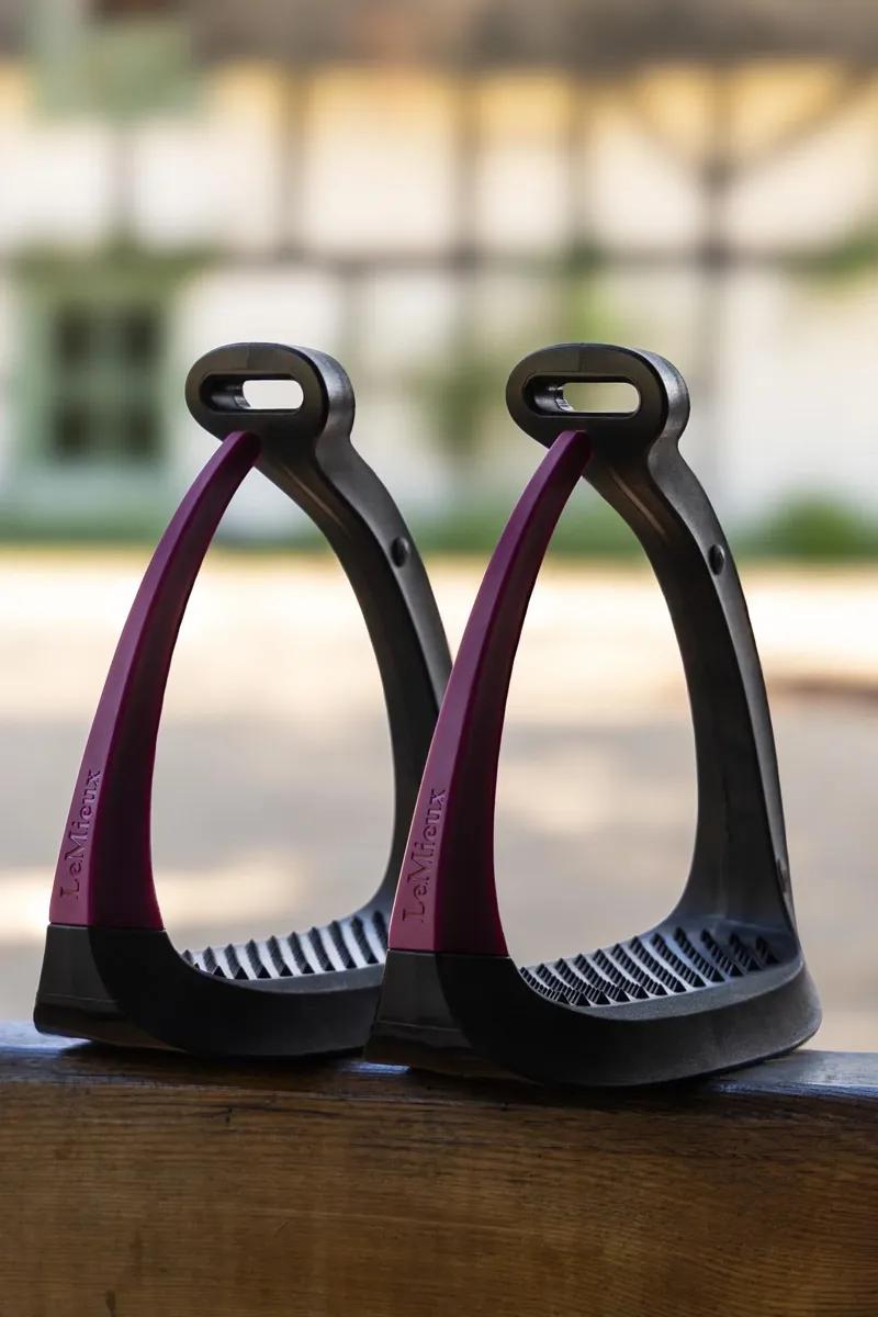 LeMieux VectorFlex Stirrup Arms - Blackberry-5
