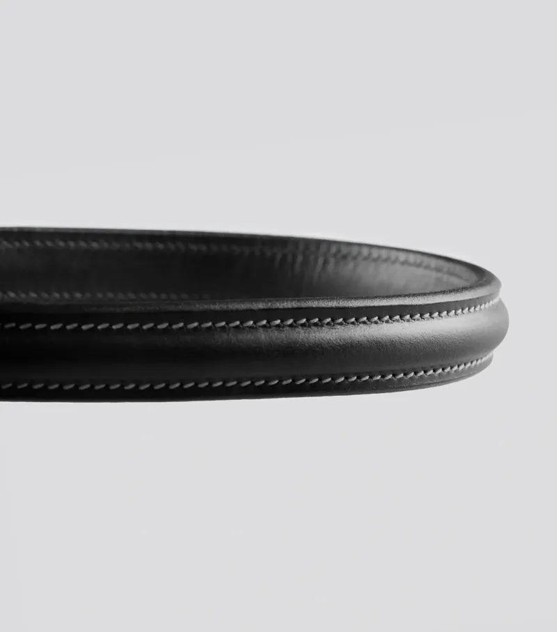 Premier Equine Raised Jump Browband - Black-3