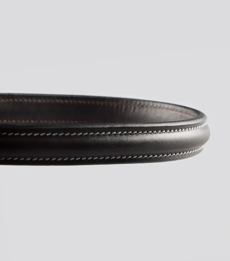 Premier Equine Raised Jump Browband - Dark Havana-4