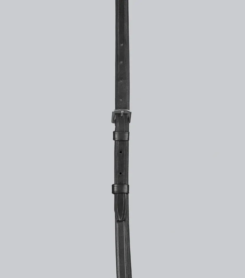 Premier Equine Raised Jumping Noseband - Black-3