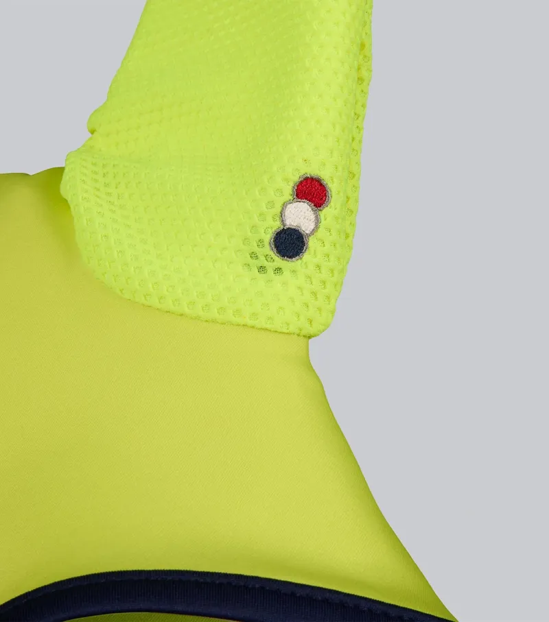 Premier Equine Reflective Ear Bonnet - Yellow/Silver-3