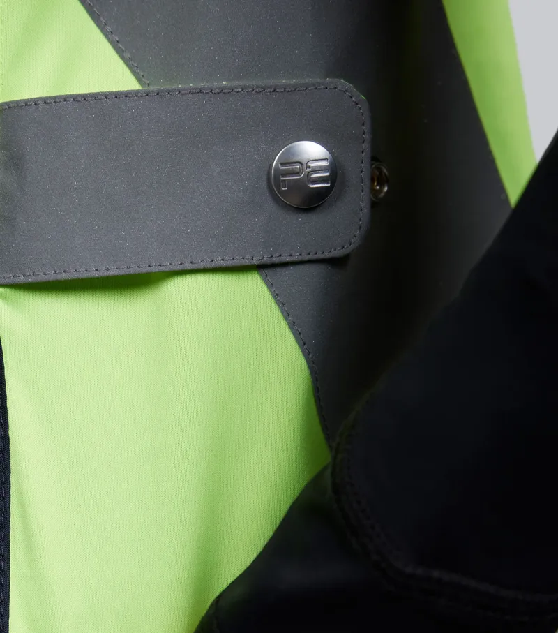 Premier Equine Reflective Gilet - Yellow/Silver-4