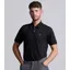 Premier Equine Men's Respiro Riding Polo Shirt - Black