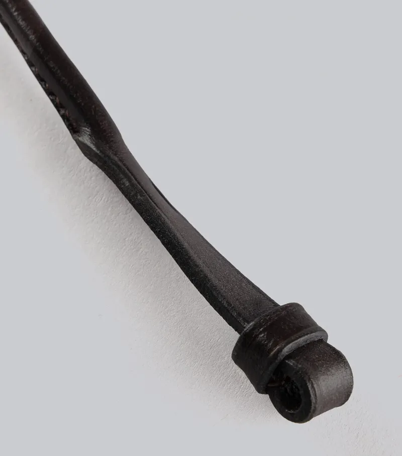 Premier Equine Round Lip Strap Dark Havana - Dark Havana-3