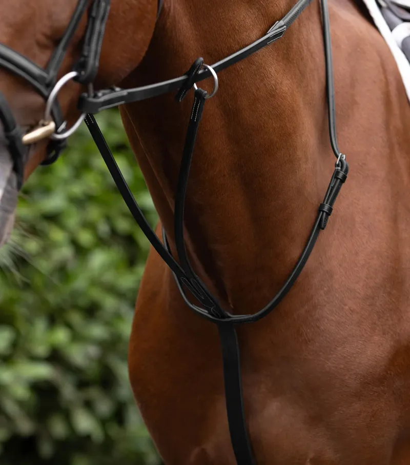 Premier Equine European Running Martingale - Black
