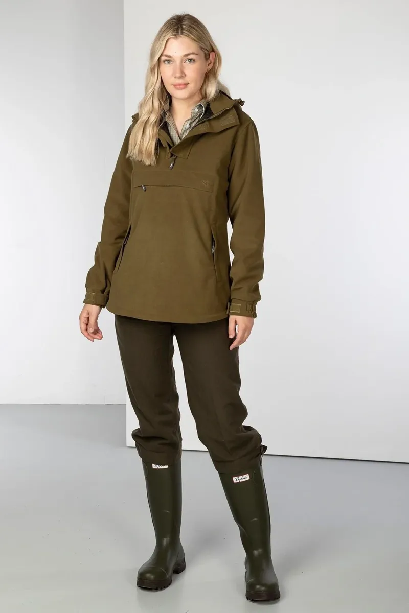 Rydale Ladies Danby Shooting Smock - Light Khaki-2