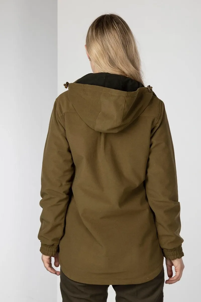 Rydale Ladies Danby Shooting Smock - Light Khaki-1
