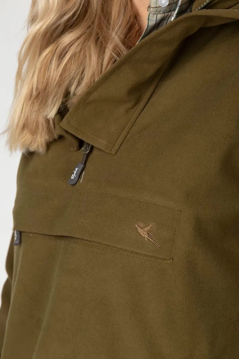 Rydale Ladies Danby Shooting Smock - Light Khaki-3