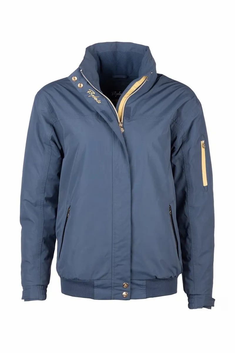 Rydale Ripon IV Ladies Equestrian Bomber Jacket - Dark Denim