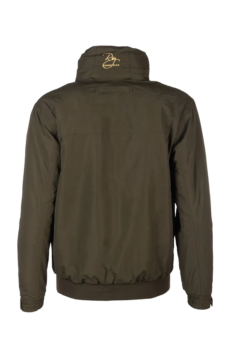 Rydale Ripon IV Ladies Equestrian Bomber Jacket - Dark Khaki-1